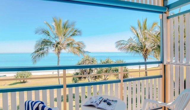 Beachfront multi level Island Villa