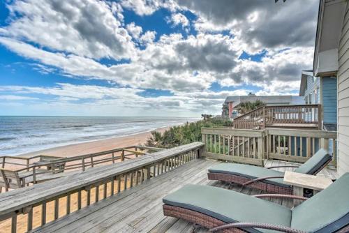 Beachfront Oasis w/Game Room & Ocean Views!