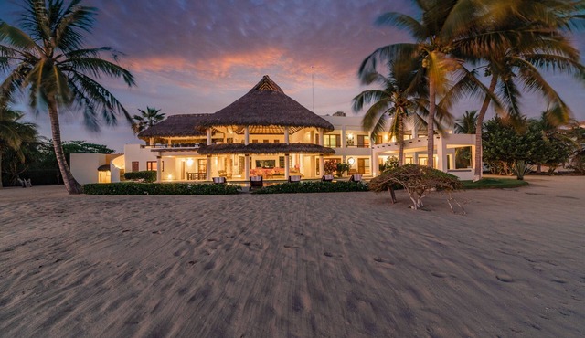 Beachfront Open-Air Oasis