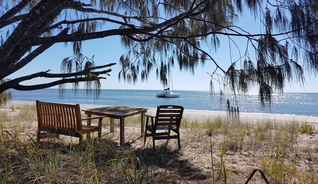 Beachfront pet and wheelchair friendly house