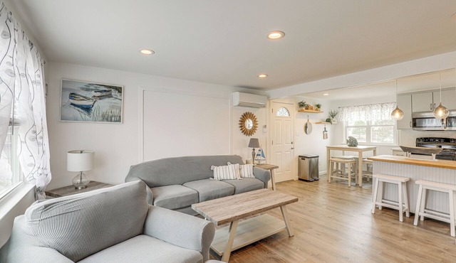 Beachfront Salisbury Retreat w/Fire Pit & Grill