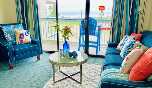 Beachfront Suite- enjoy the sun, food, and relax.