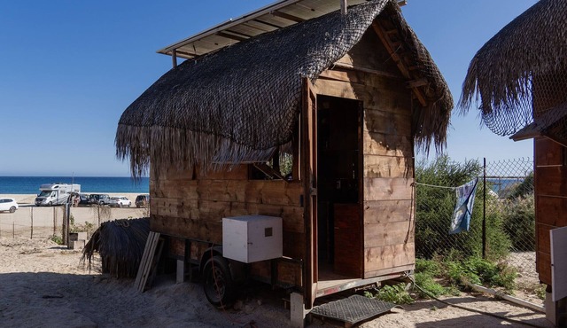 Beachfront Tiny Home on the La Fortuna Surf Break - The Baja Station
