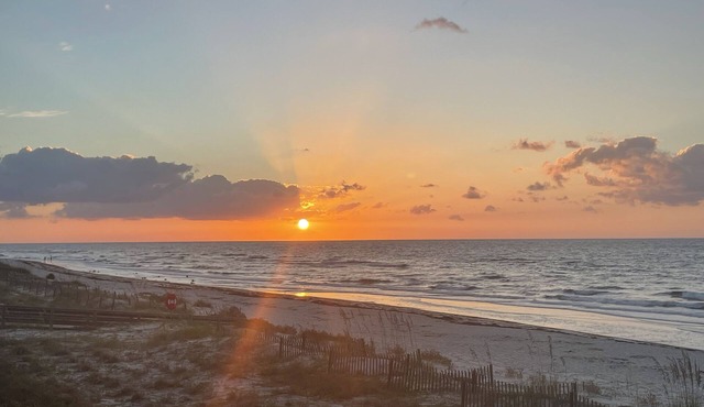BEACHFRONT and DOG FRIENDLY nCome watch the dolphins play!