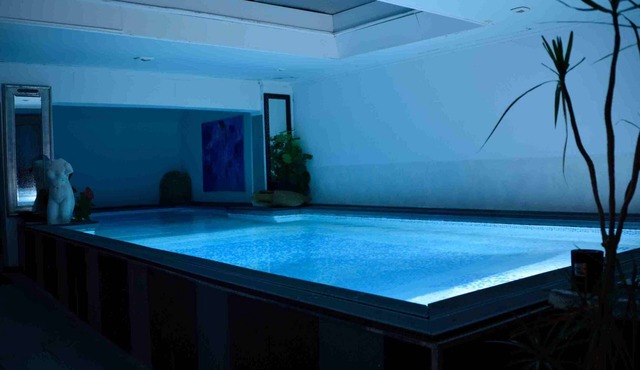 Beachfront Villa With Private Indoor Pool And Beach 30 m Beach D-day 44