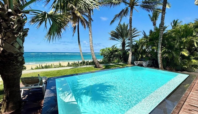 Beachfront Villa at Kite Beach Cabarete – Private Pool & Direct Ocean Access