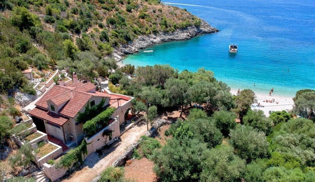 Beachfront Villa Benedeta in Dubovica bay, Island Hvar