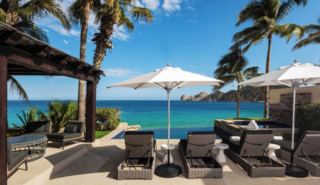 Beachfront Villa 1 at Hacienda Beach Club on Medano Beach