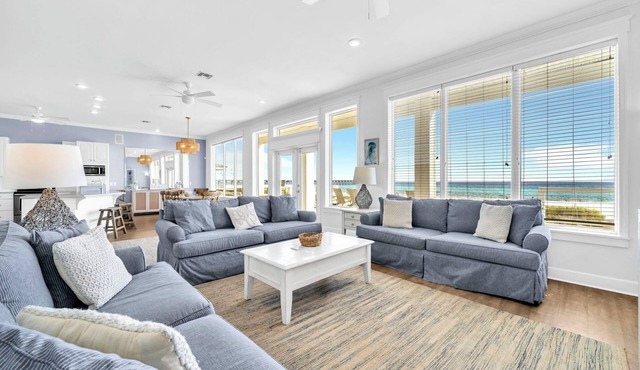 BeachFront~Walk to Pier Park~Gulf Front Decks~Outdoor Showers~Fishers