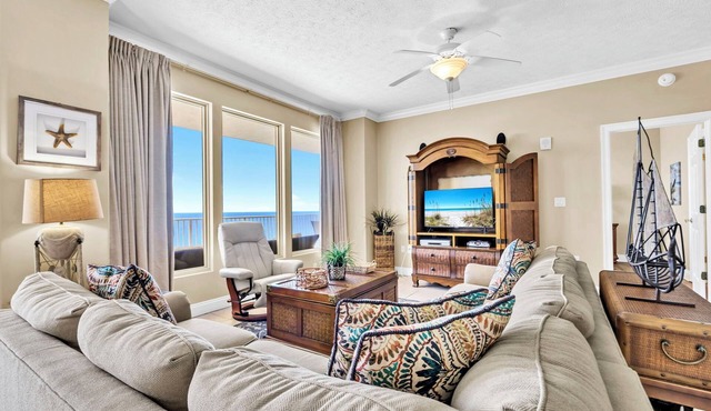 ⛱️Beachfront with Beach Service-Incredible Views-Gulf Crest 2105B⛱️