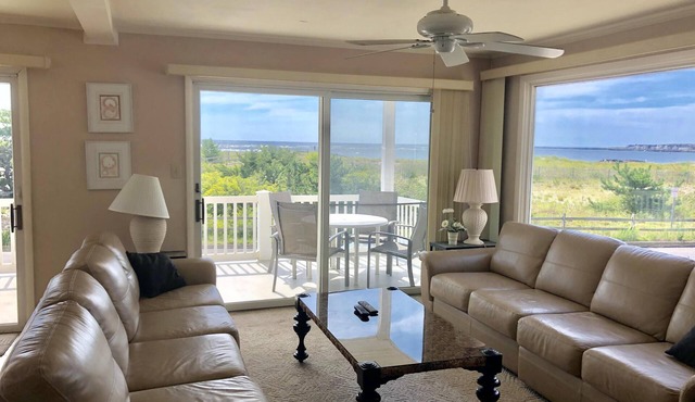 BEACHFRONT with Sweeping Townsend Inlet & Beach Views