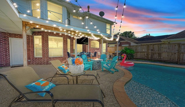 BeachFUNCasa, Firepit, PoolTable, Pool Oasis/Games
