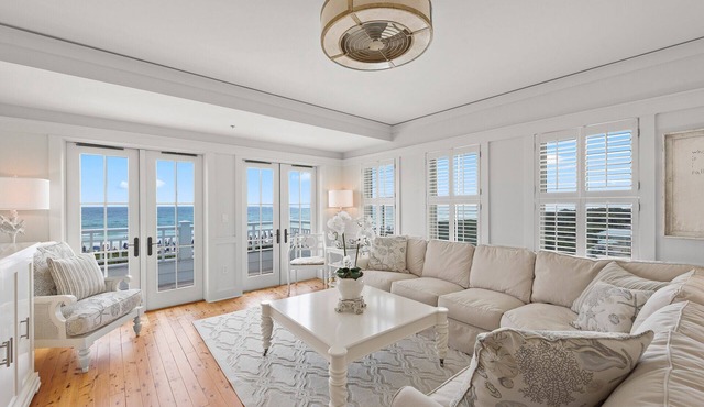 Beachside 22! Gulf Front in Watercolor! 2 Large Balconies!