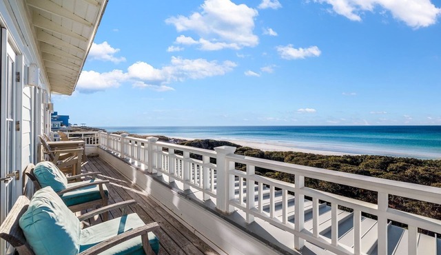 Beachside 3! Views! Gulf-front Balconies! Near Beach Club!