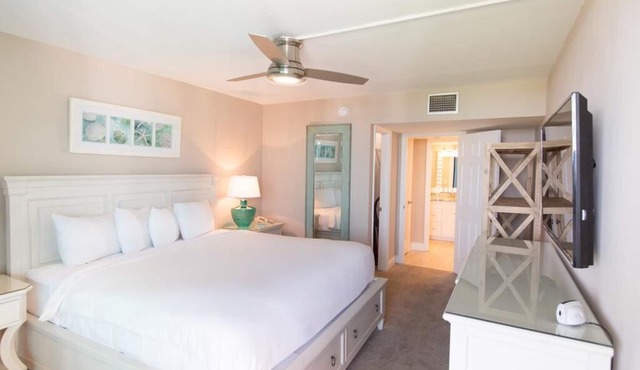 Beachside Escape with Garden Views, Bike Paths & Island Dining — 3 Units