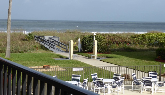 BEACHSIDE Paradise: 3BR Condo with Heated Pool - Steps to Cocoa Beach Pier!