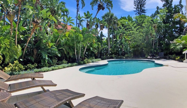 Beachside Private Vacation Home w/Large Heated Pool