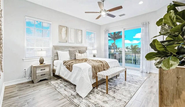 Beachside Luxe Retreat 🏖️ – Backyard Oasis, Fire Pit & Pool Access Included!