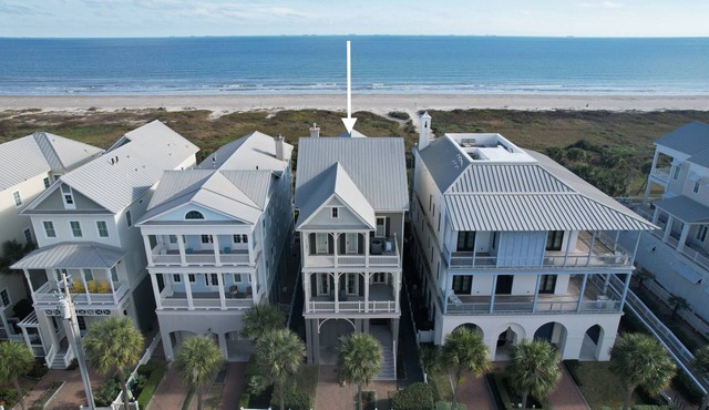 Beachtown - Luxury Beachfront Home - Private Pool, Elevator, Beachfront Yard