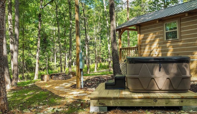 Bear Cave Forest Retreat Cabin + Hot Tub Getaway