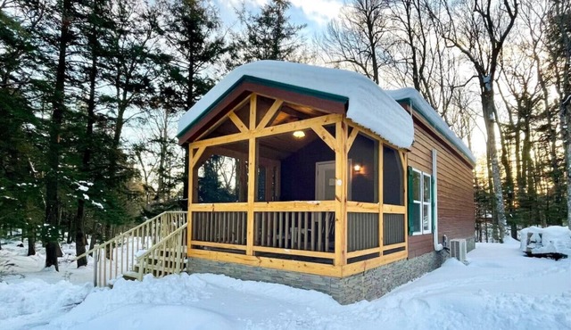 Bear Cub Cabin is a cozy 1 bedroom and loft oasis