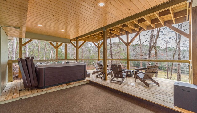 Bear Naked | 3 Bedroom 3 Bath Luxury Cabin | Sauna | Hot Tub | Fire Pit | Golf