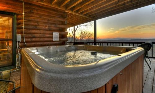 Bear Necessities Forget about your worries and cozy up around the firepit with friends