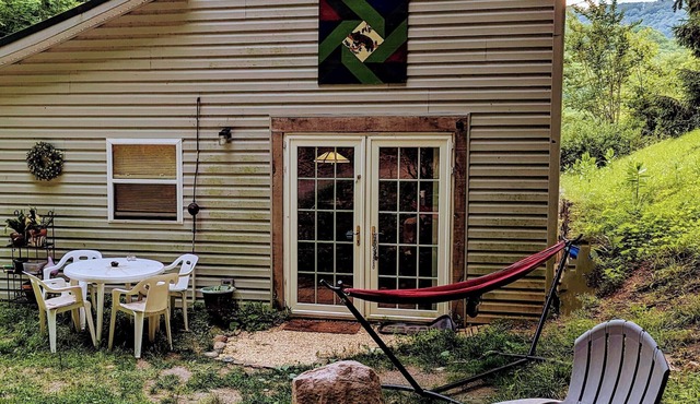 Bear necessities, everything you'll need, plus outdoor living space.