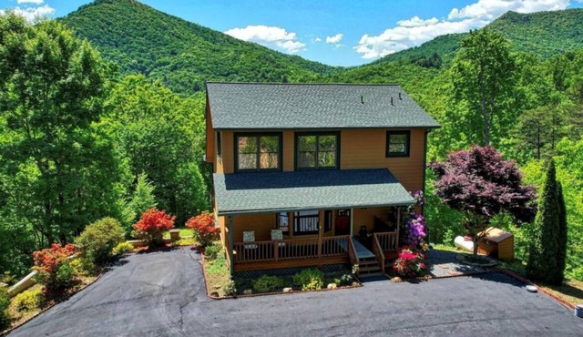 Bear Valley Retreat | Cozy and Private Cabin near Lake Chatuge | Dog Friendly