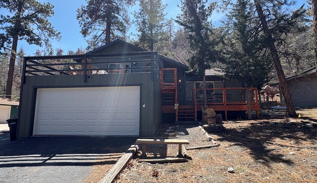 Beary Cozy Cabin, 3-bdrm house in Wrightwood with WiFi. EV charger