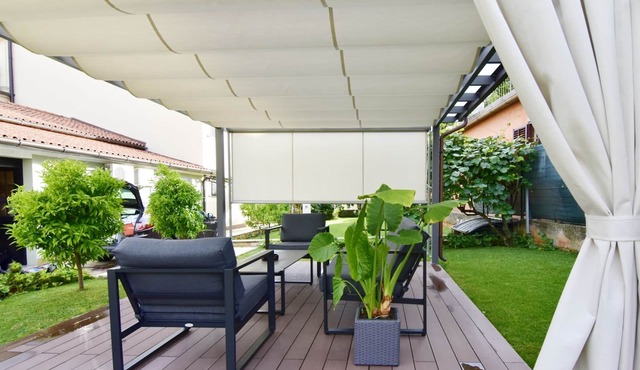 Beatrice Umag vacation home near the sea WiFi, garden, barbecue, washing machine