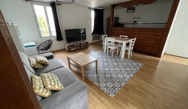 Beau 2 pièces Quartier Brindeau à 10 min à pied des Docks et 20 min de la Gare - Les Appartements Océane