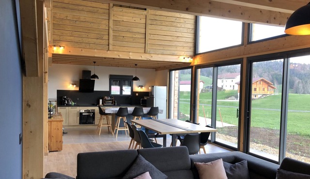 Beau Chalet Neuf, Location Semaine Pour Plusieurs Familles
