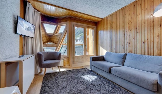 Beau deux pièces skis aux pieds