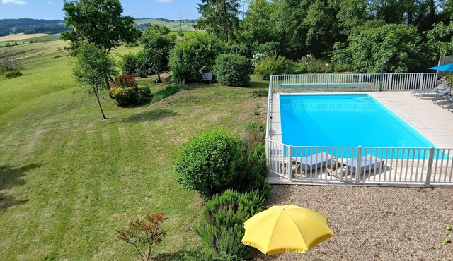 Beautiful old french house in spectacular rural setting