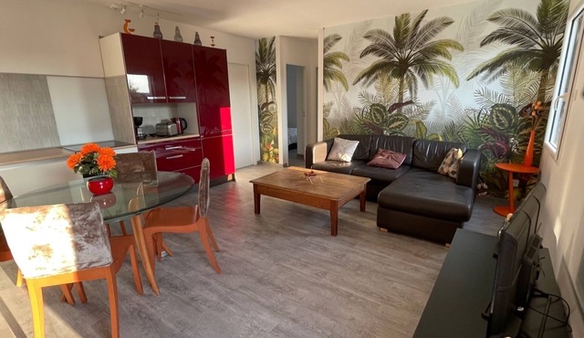 Beau T3 Meuble A Sene à 100 m de la mer Avec vue sur le Golfe du Morbihan
