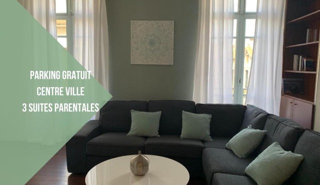 Beau T4 Hyper Centre avec Parking