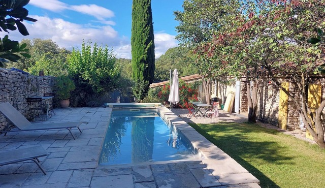 Beautiful sheepfold in the heart of a picturesque old village