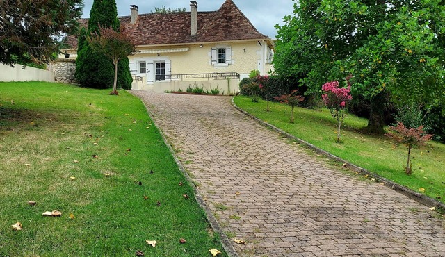 Beautiful Perigourdine near Bergerac, a breath of fresh air in the forest.