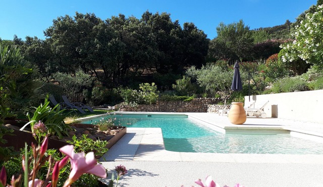 Beautiful villa d. architect located in lush greenery. Private pool