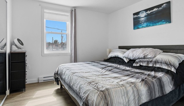 Beautiful 1-bedroom apartment with AC in charming Gatineau