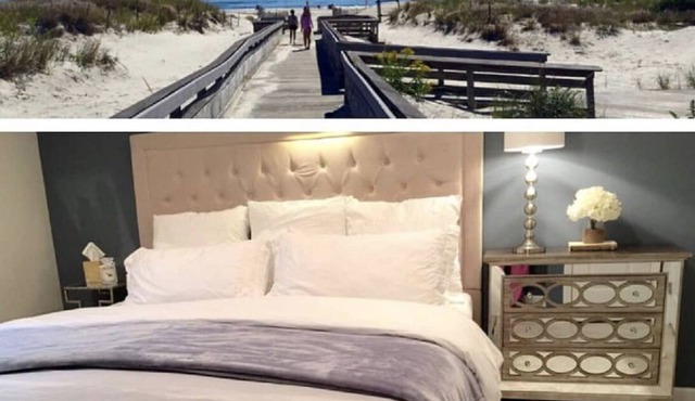 Beautiful 1 bedroom apt, Private Beach