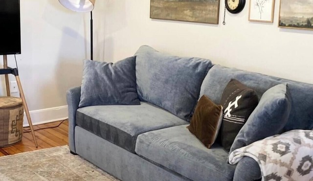 Beautiful 1900s Built 2BR Downtown Loft - 9 Min Walk To Carroll Creek - Pets OK