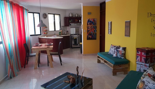 Beautiful 1bd Aparment ready for your Visit to Santiago! Near to Everything!