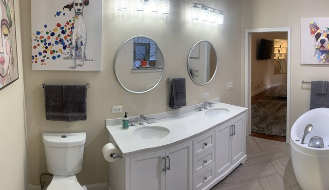 Beautiful 1st floor apartment.