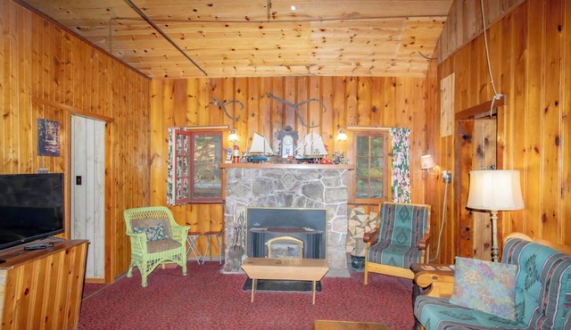 Beautiful 2 bdrm cottage with fireplace and a view in Minden Hills-Pet Friendly!