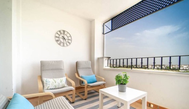 Beautiful 2 Bed Apartment with Golf and Pool Views in Hacienda Riquelme EO3222