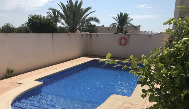 Beautiful 2 bed ground floor apartment Palomares
