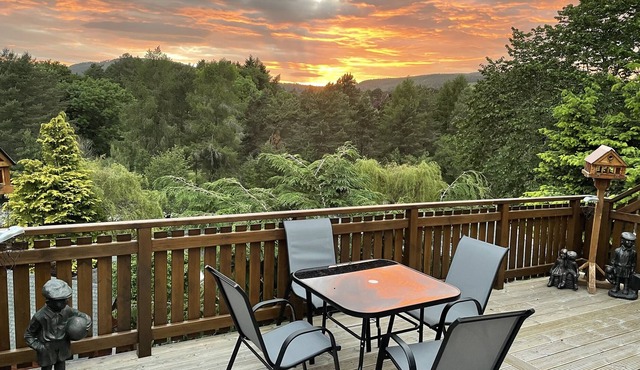 Beautiful 2 bedroom Lodge with stunning views