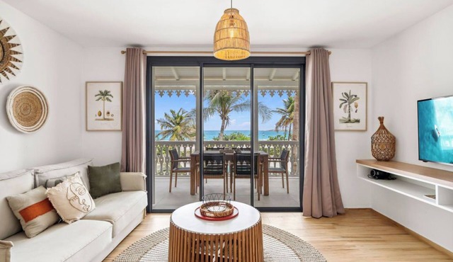 Beautiful 2-bedroom apartment with ocean view